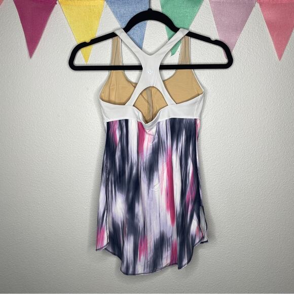 Lululemon Venus Tank White/Pink | 4 - Picture 4 of 4